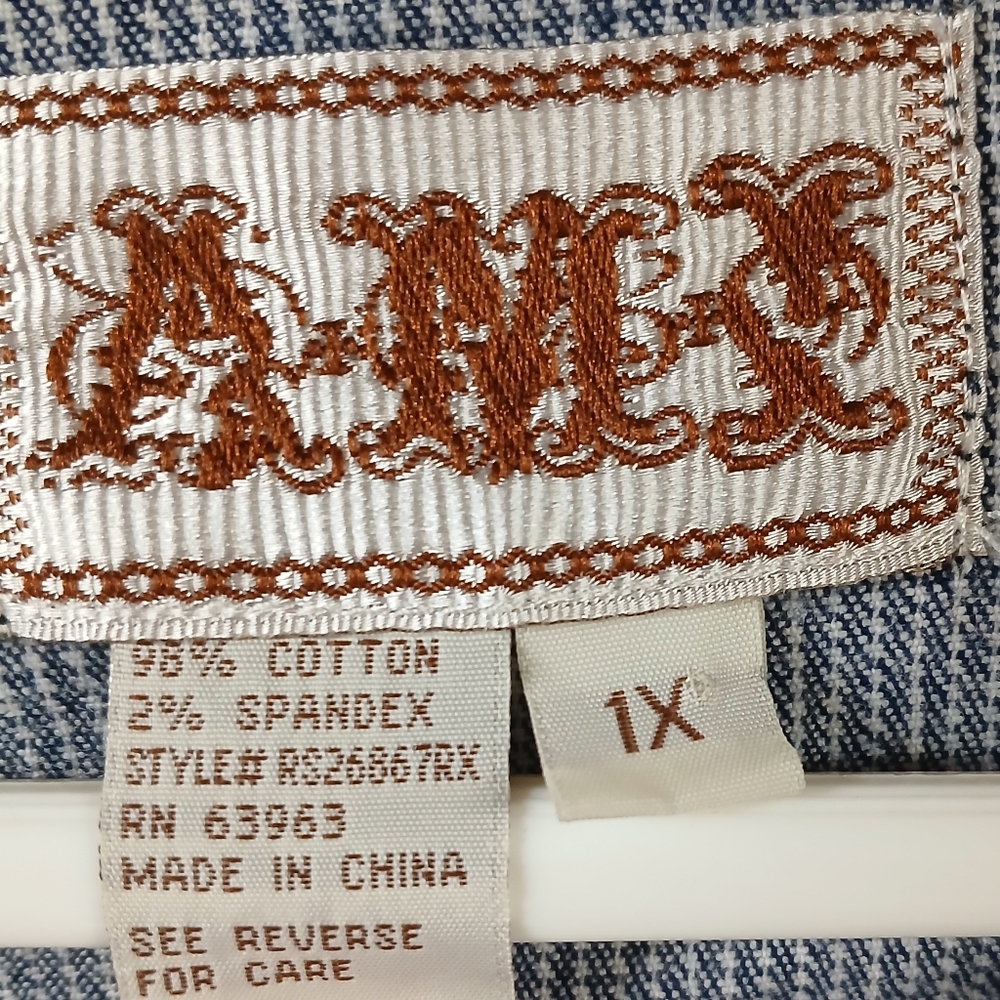 AMX Blue and White Jacket - Picture 2 of 7